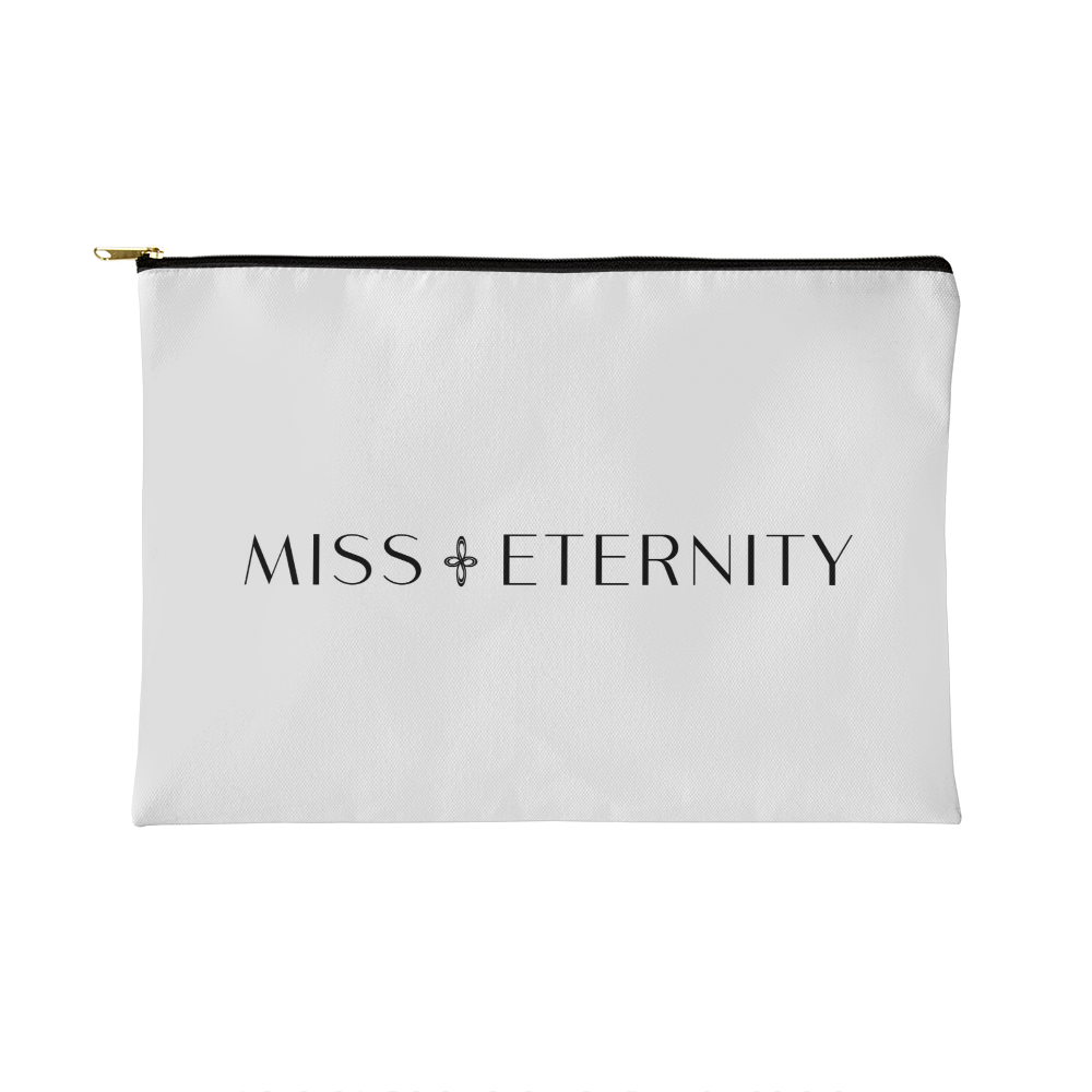 Miss Eternity Zippered Pouch