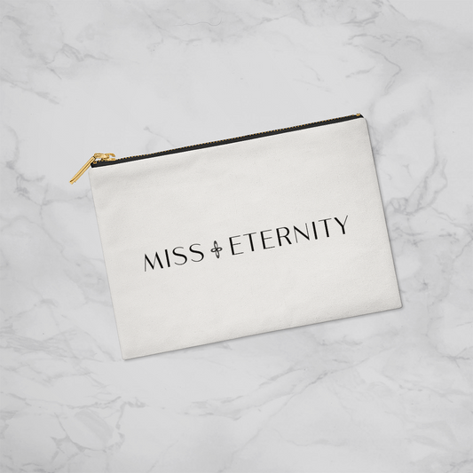 Miss Eternity Zippered Pouch