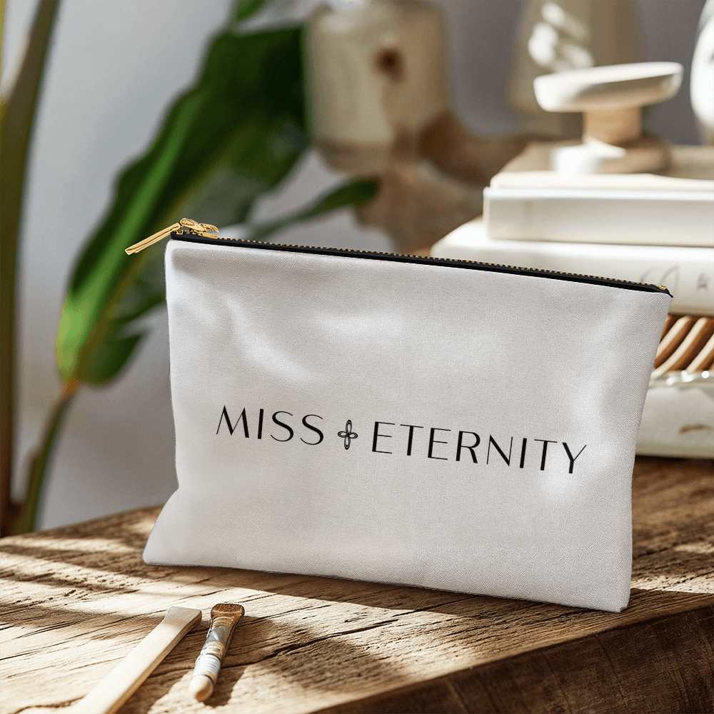 Miss Eternity Zippered Pouch