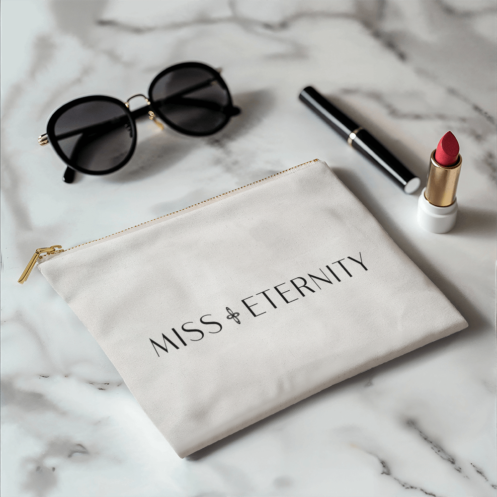 Miss Eternity Zippered Pouch