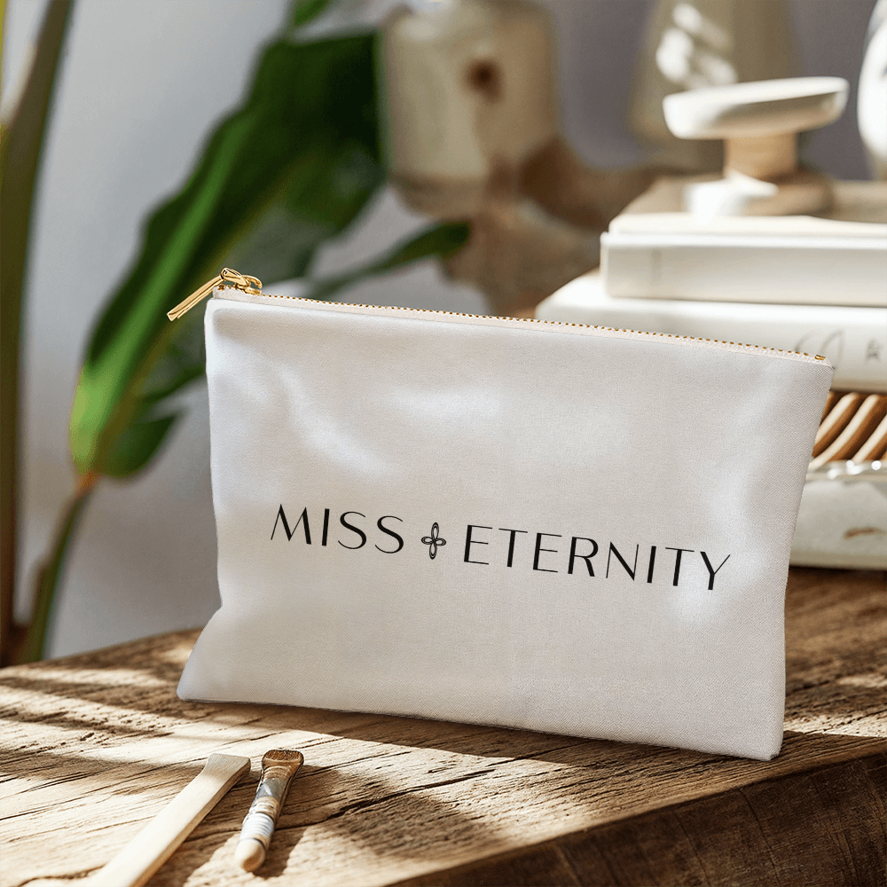 Miss Eternity Zippered Pouch