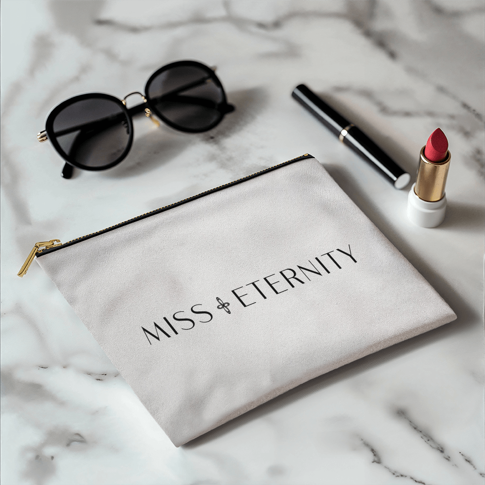 Miss Eternity Zippered Pouch